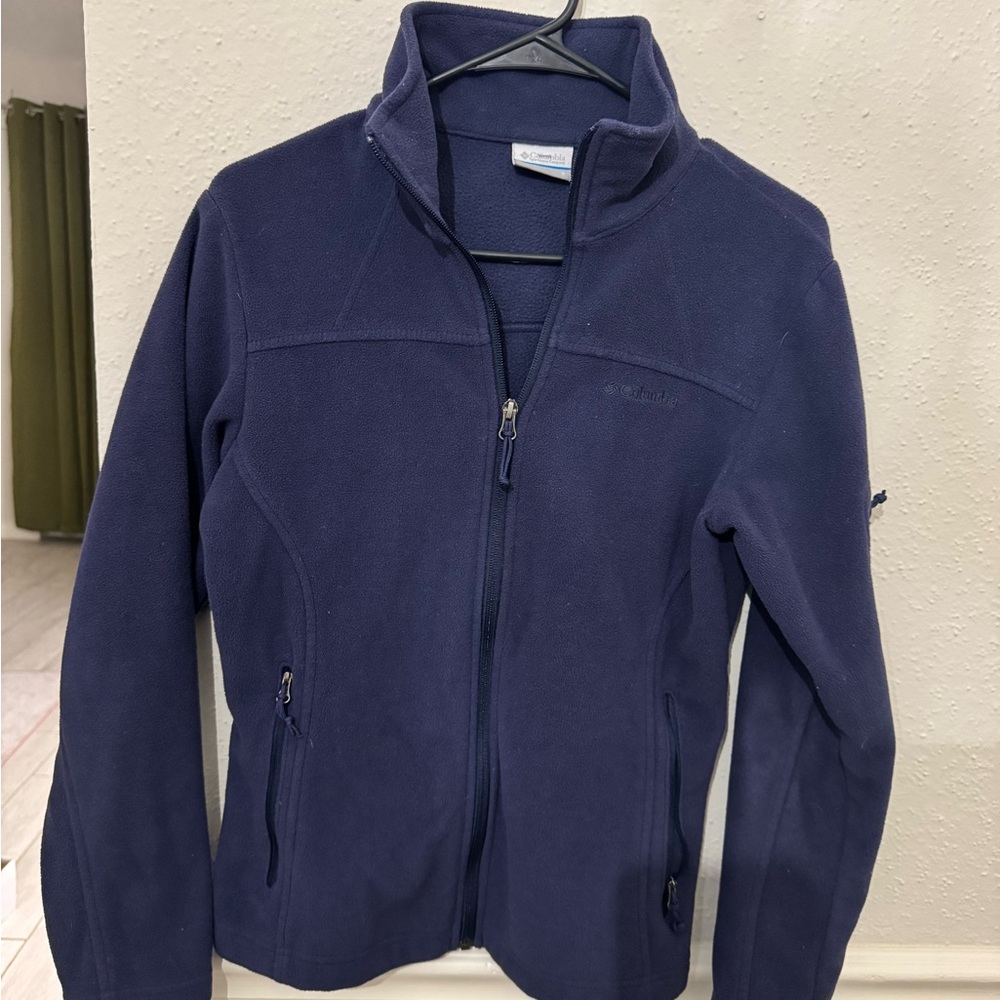 Columbia Dark Blue Fleece Jacket